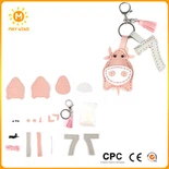 Móc khóa động vật tự làm